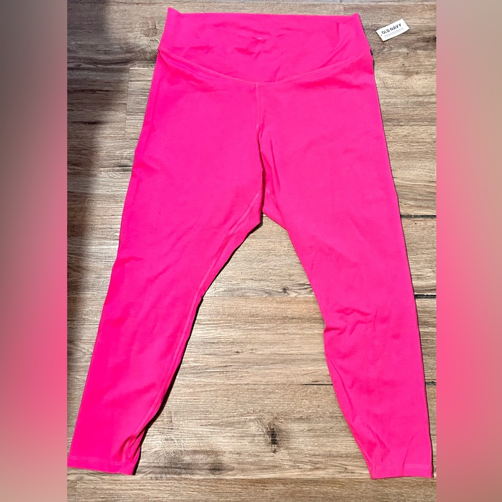 OLD NAVY ACTIVE POWERCHILL EXTRA HIGH RISE LEGGINGS SIZE XL NWT